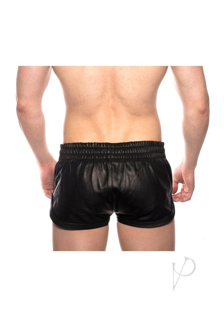 Prowler RED Leather Sport Shorts - XXXLarge - Black