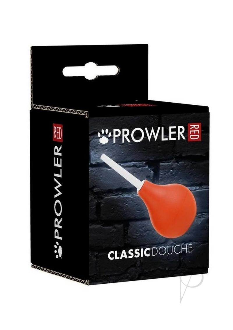 Prowler RED Bulb Silicone Anal Douche- Small - Orange