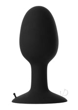 Prowler RED Weighted Butt Plug - Large - Black