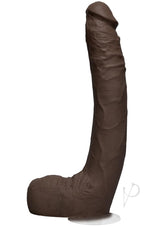 Signature Cocks Jax Slayher Dildo 10in - Chocolate