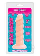 Suga' Daddy Silicone Dildo 7in - Vanilla