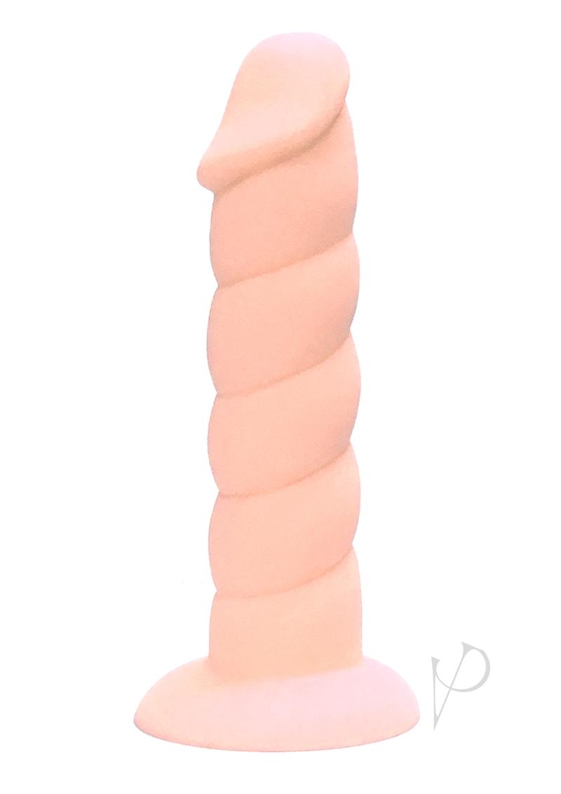 Suga` Daddy Silicone Dildo 7in - Vanilla