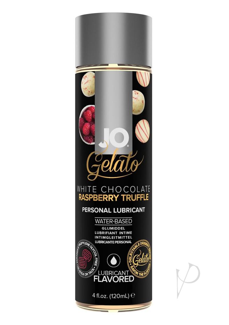 JO Gelato Water Based Lube White Chocolate Raspberry 4oz