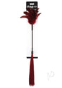 Sex and Mischief Enchanted Feather Tickler - Black/Red