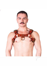 Prowler RED Butch Harness - Medium - Brown/Brass