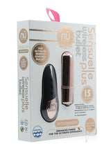 Nu Sensuelle Wireless Bullet Plus with Remote Control Rechargeable - Rose Gold