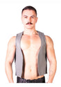 Prowler RED Monochrome Waistcoat - Small - Gray