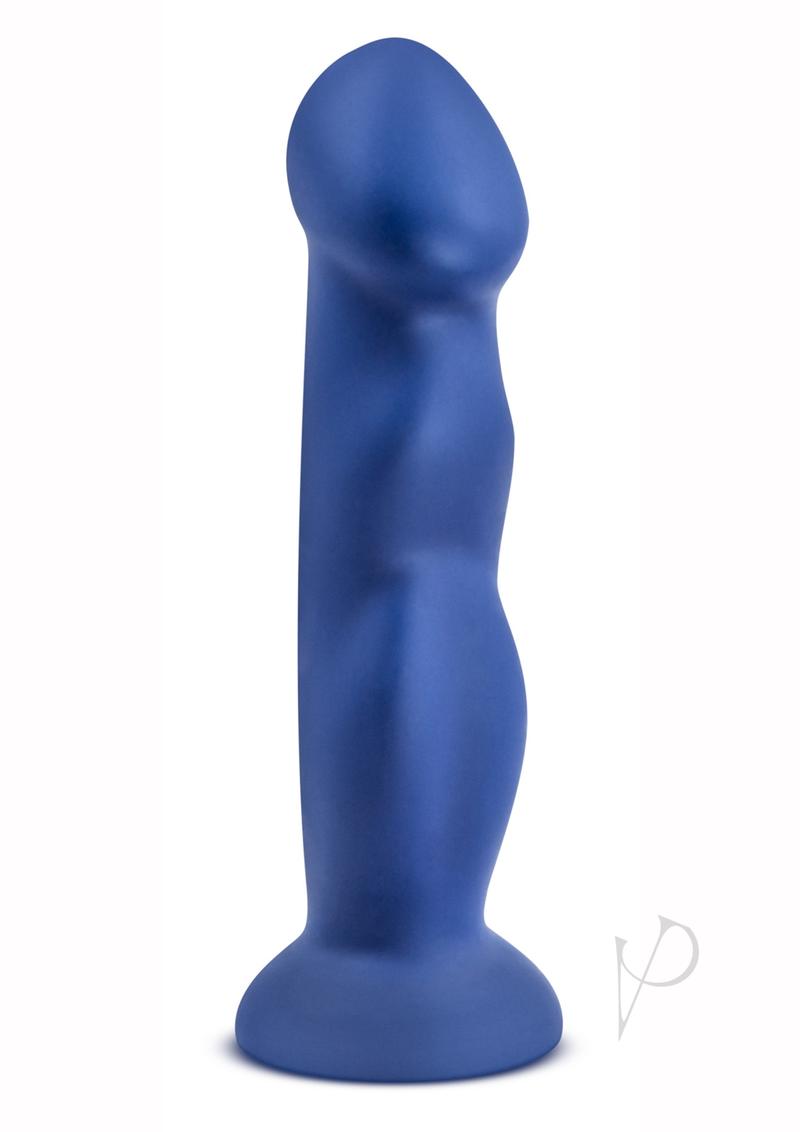 Avant D12 Suko Silicone Dildo with Suction Cup 8in - Indigo