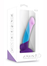 Avant D16 Purple Haze Silicone Dildo 6.5in - Multicolor