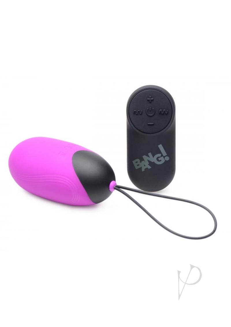 Bang! XL Vibrating Egg - Purple