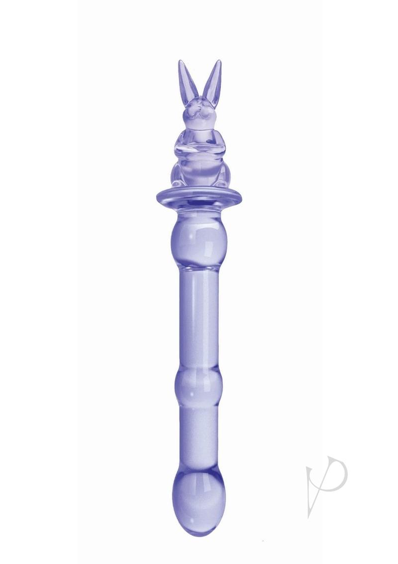 Glass Menagerie Rabbit Dildo - Purple