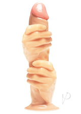 The 2 Fisted Grip 12in Dildo - Vanilla