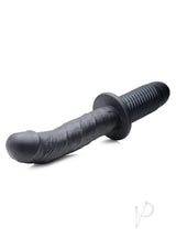 Ass Thumpers The Large Realistic Rechargeable Silicone Anal Probe - Black