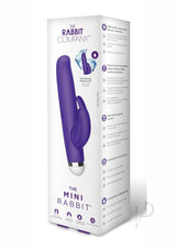 The Rabbit Company The Mini Rabbit Rechargeable Silicone Vibrator - Purple