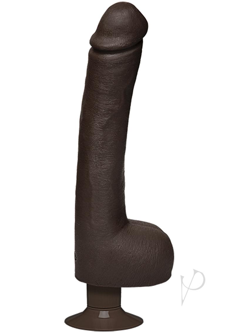 Signature Cocks Safaree Samuels Anaconda Vibrating Dildo 12in - Chocolate