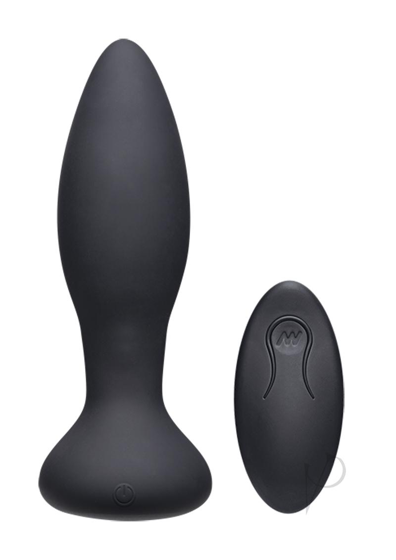 A-Play Rimmer Experienced Anal Plug with Remote Control  - Black