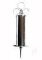 Rouge Stainless Steel Enema Syringe - Silver