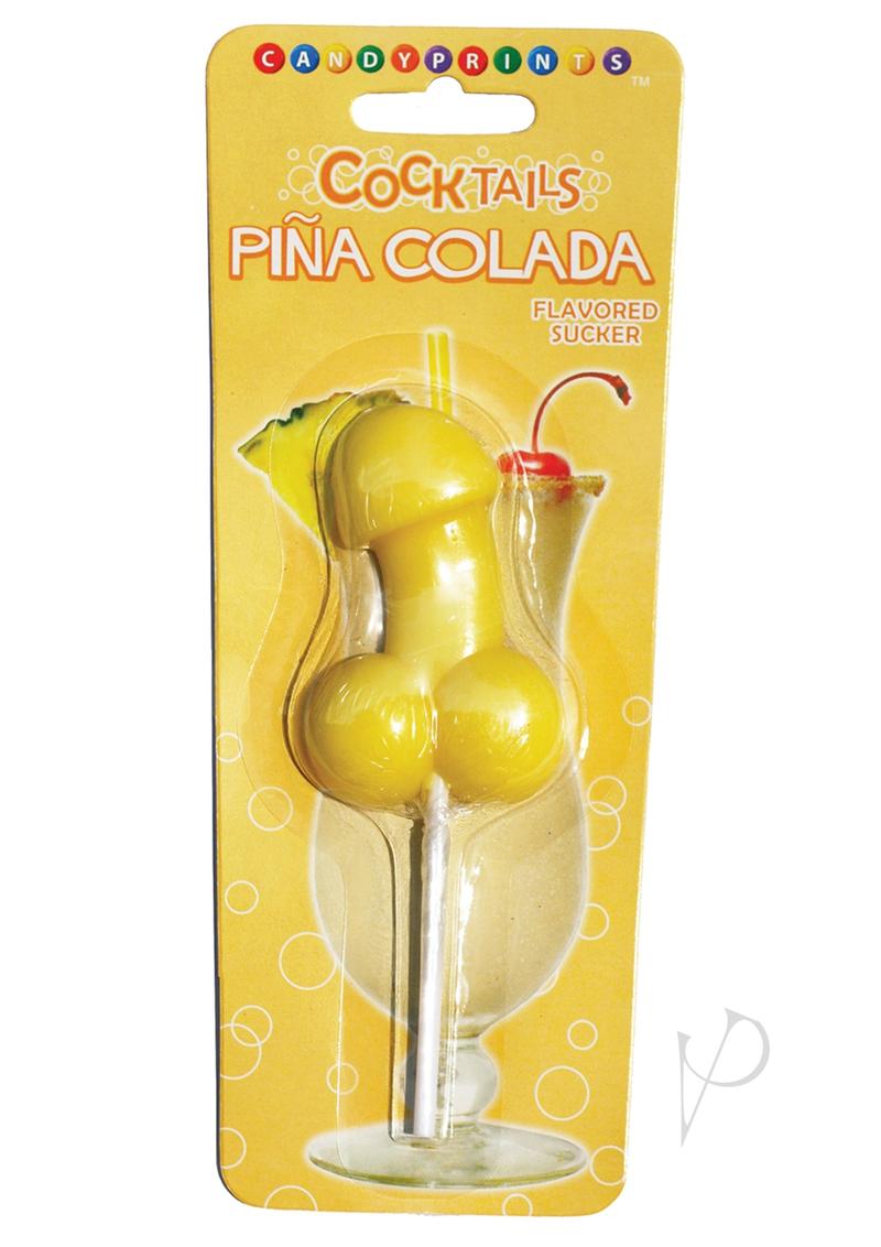 Candyprints Pina Colada Cocktail Sucker