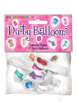 Candyprints Dirty Balloon Mini Penis (8 per bag)