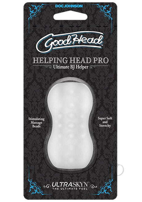 GoodHead Helping Head Pro Masturbator - Frost