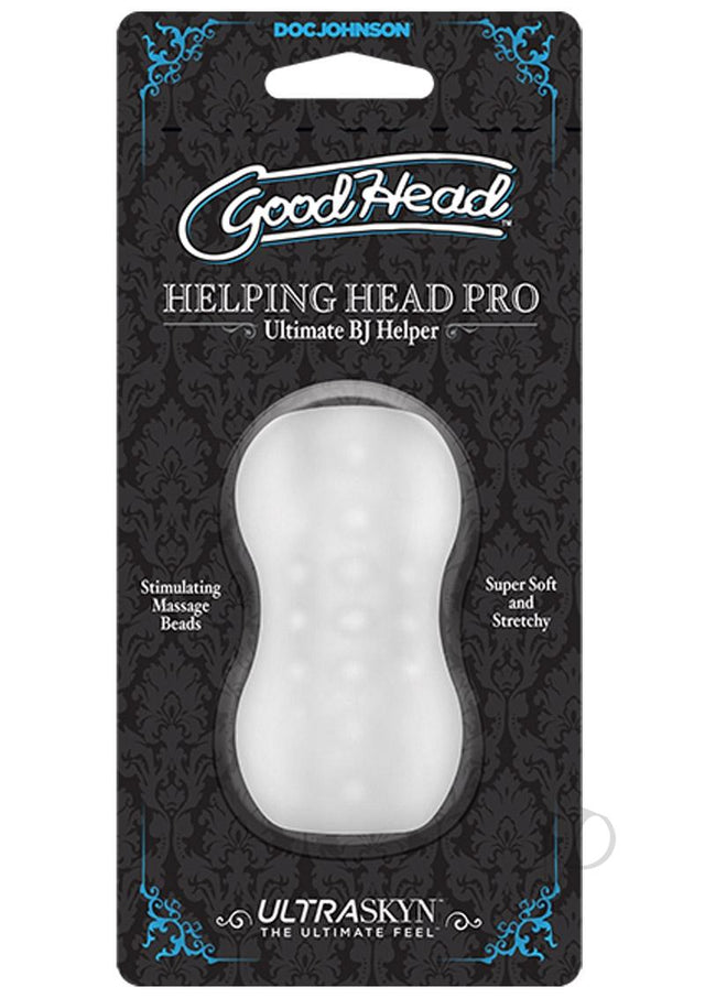 GoodHead Helping Head Pro Masturbator - Frost