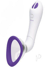 Bloom Intimate Silicone Rechargeable Body Pump - Purple/White