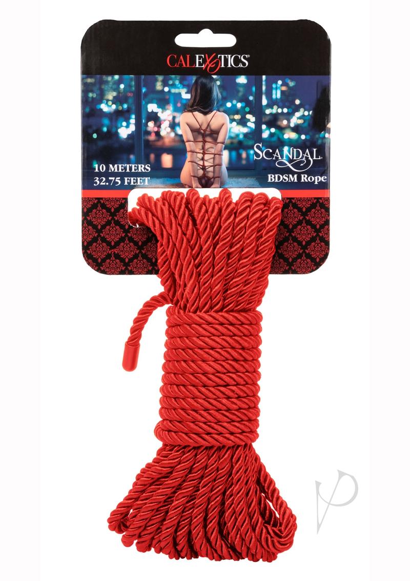 Scandal BDSM Rope 32.75ft/10m - Red