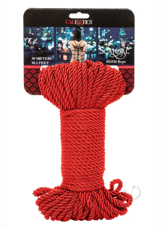 Scandall BDSM Rope 98.5ft/30m - Red