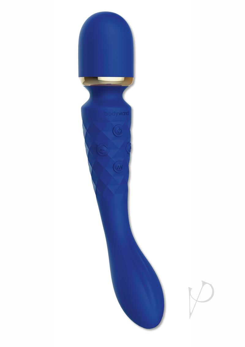 Bodywand Luxe 2-Way Wand Massager - Blue