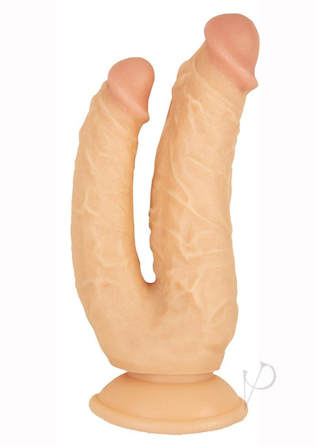 Commander Dongs Double Duty Bendable Dildo 6in - Vanilla