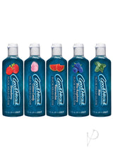 GoodHead Slick Head Glide Water Based Flavored Lubricants 5pc Set Assorted Flavors