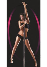 Power Pole Pro Professional Portable Exercise and Dance Spinning Pole Extends up to 9ft.