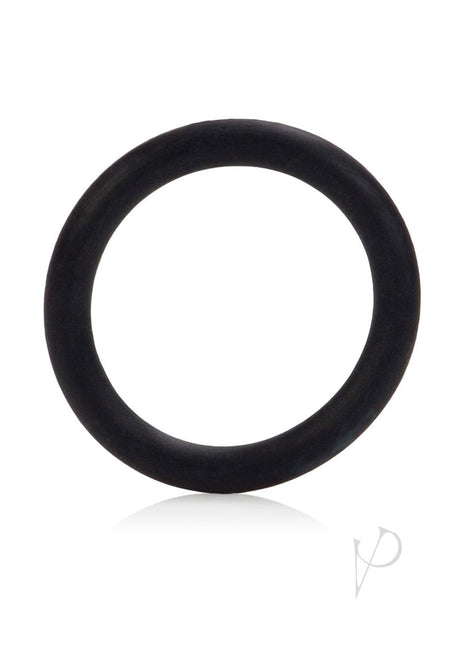 Black Rubber Cock Ring- Medium - Black