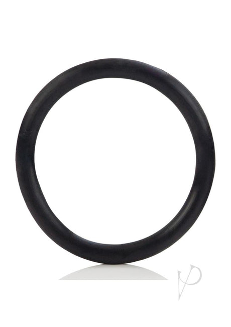 Black Rubber Cock Ring - Large - Black