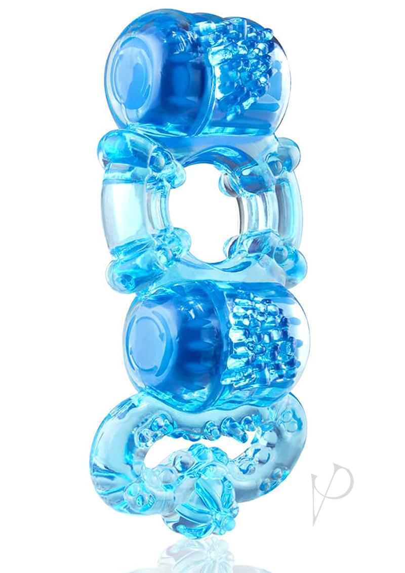 Tri O Triple Pleasure Ring Blue