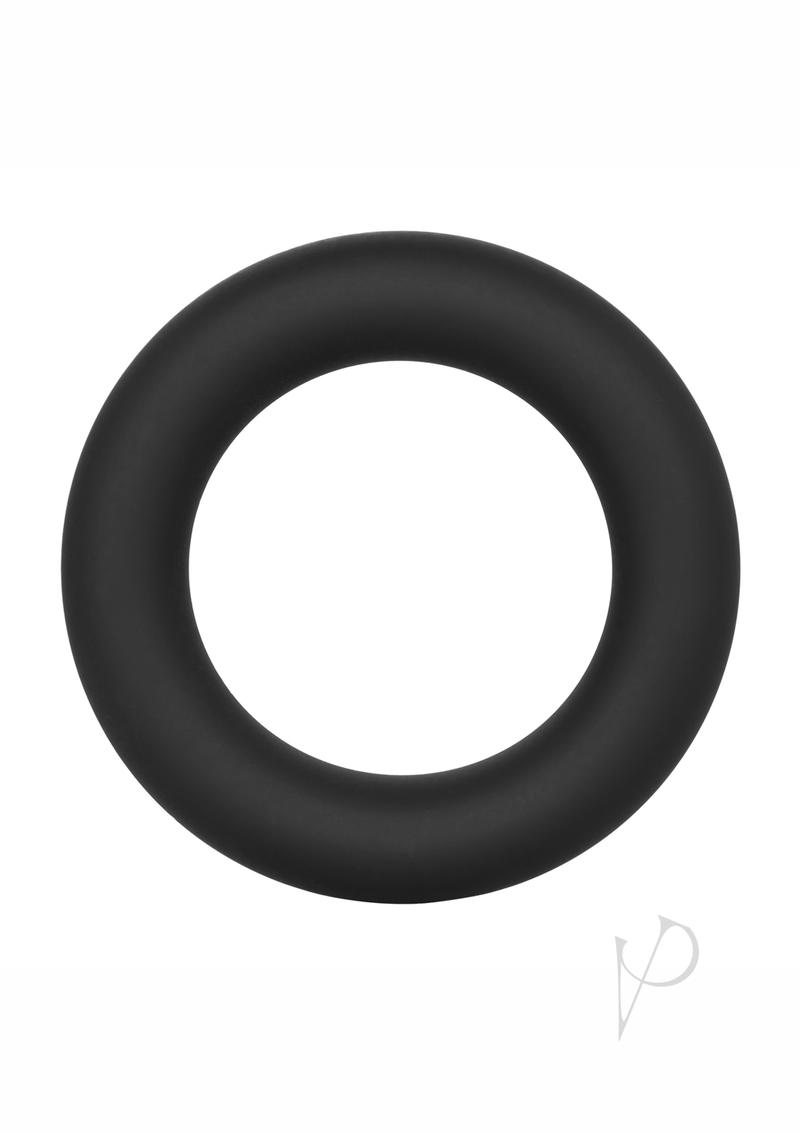 Link Up Ultra-Soft Verge Silicone Cock Ring - Black
