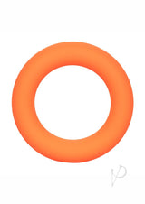 Link Up Ultra-Soft Verge Silicone Cock Ring - Orange