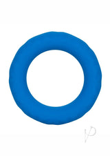 Link Up Ultra-Soft Max Silicone Cock Ring - Blue