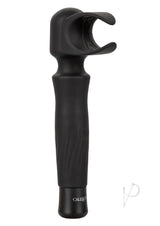 Optimum Power Masturwand Vibrating Stroker Rechargeable Masturbator - Black