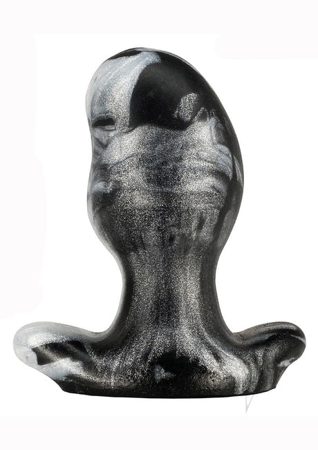 Oxballs Ergo Silicone Butt Plug - XLarge - Platinum Swirl