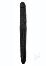 Jock Tapered Double Dildo 16in - Black