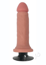 Jock Bareskin Realistic Vibrating Dong 6in - Vanilla