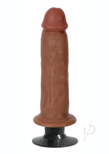 Jock Bareskin Realistic Vibrating Dong 6in - Caramel