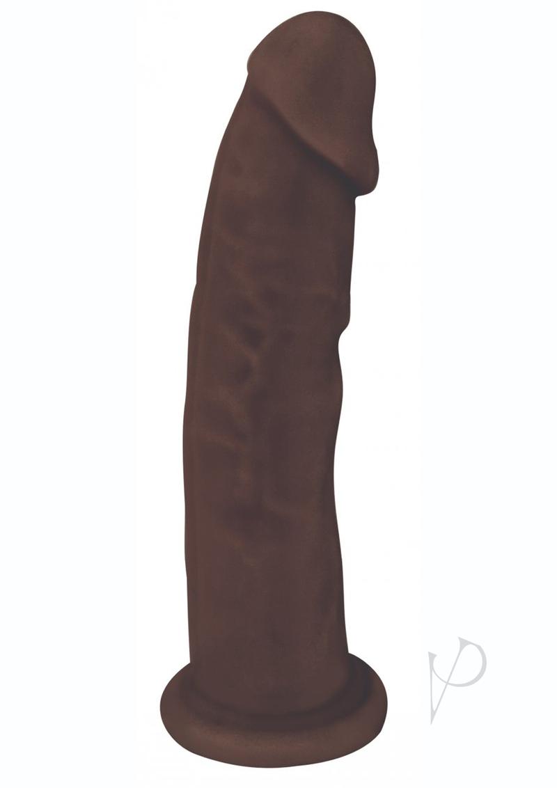 Fleshstixxx Dual Density Silicone Bendable Dong 6in - Chocolate