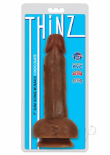 Thinz Slim Dong with Balls 7in - Chocolate