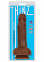 Thinz Slim Dong with Balls 7in - Chocolate