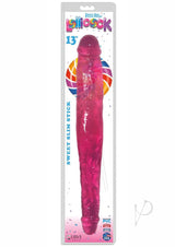 Lollicock Sweet Slim Stick Double Dong 13in - Cherry