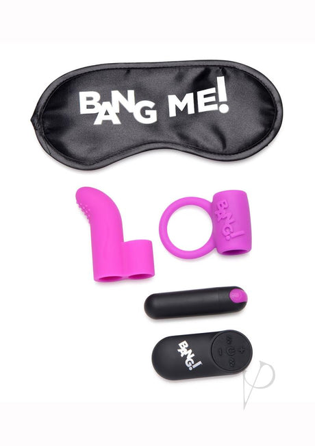 Bang! Couple`s Love Ring Kit (set of 4) - Purple