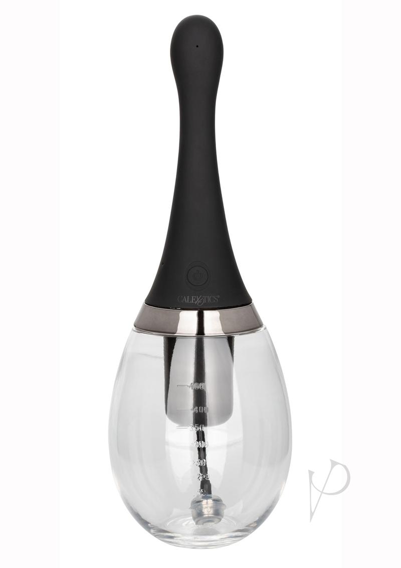 Executive Rechargeable Auto Silicone Douche - Black