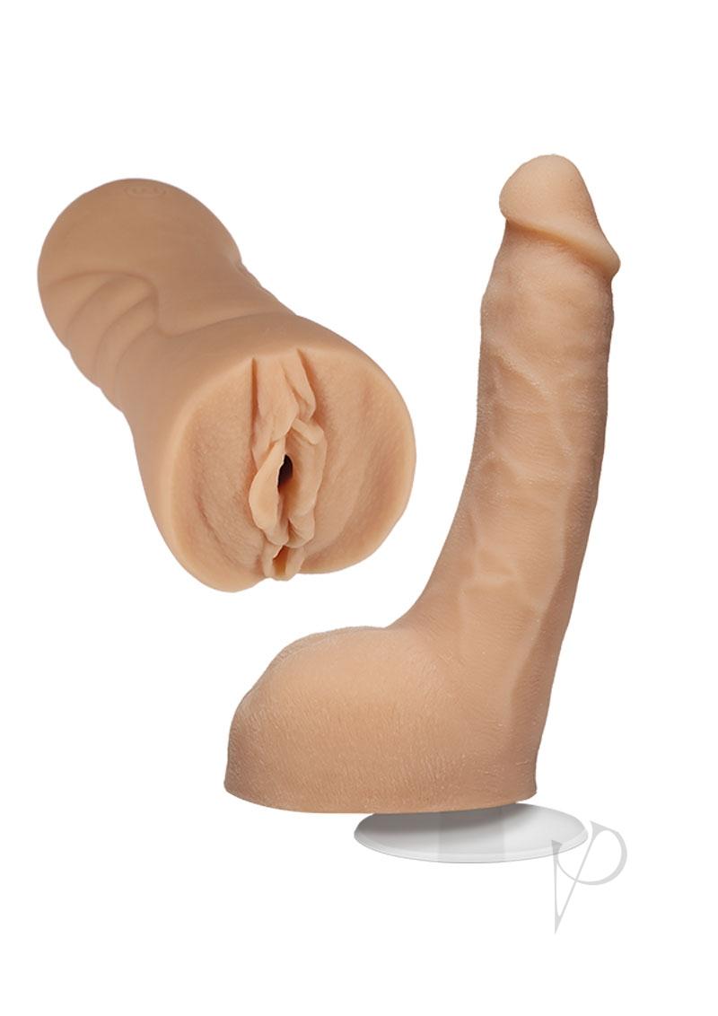 Signature Set Of LeoLulu Leo UltraSkyn Pocket Pussy and Lulu Ultraskyn Cock - Vanilla